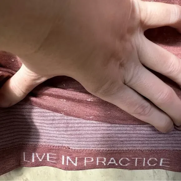 Lululemon Lululemon Metal Vent Tech Polo 2.0 White/ Chalky Rose Size XL - Picture 10 of 13